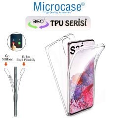 Microcase Samsung Galaxy S20 360 Tpu Serisi Ön Arka Full Cover Şeffaf Kılıf