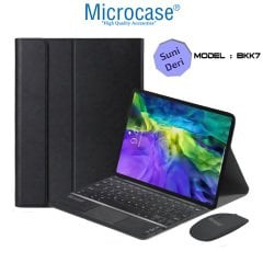 Microcase iPad Pro 11 2020 Bluetooth Touchpad Klavye + Bluetooth Mouse + Standlı Kılıf - BKK7