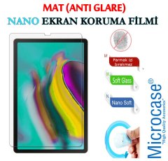 Microcase Samsung Galaxy Tab S5e T720 T725 Nano Esnek Ekran Koruma Filmi - MAT