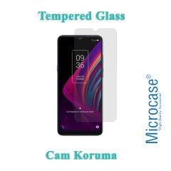 Microcase TCL 10 SE Tempered Glass Cam Ekran Koruma