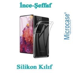 Microcase Samsung Galaxy S21 Ultra İnce 0.2 mm Soft Silikon Kılıf Şeffaf