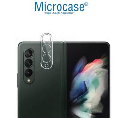 Microcase Samsung Galaxy Z Fold 3 Kamera Camı Lens Koruyucu Tempered Glass