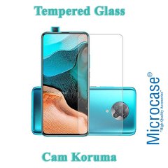 Microcase Xiaomi Poco F2 Pro-K30 Pro Tempered Glass Cam Ekran Koruma