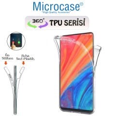 Microcase Xiaomi Mi Mix 2S 360 Tpu Serisi Ön Arka Full Cover Şeffaf Kılıf