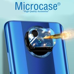 Microcase Xiaomi Poco X3 NFC Kamera Camı Lens Koruyucu Esnek Film