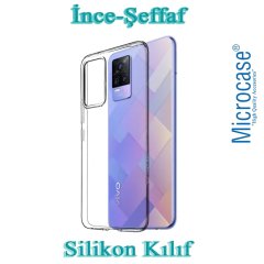 Microcase Vivo Y73 2021 0.2 mm Ultra İnce Soft Silikon Kılıf - Şeffaf