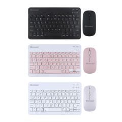 Microcase Tablet ve Telefonlar için Türkçe Q Bluetooth Klavye ve Mouse Set - AL3476