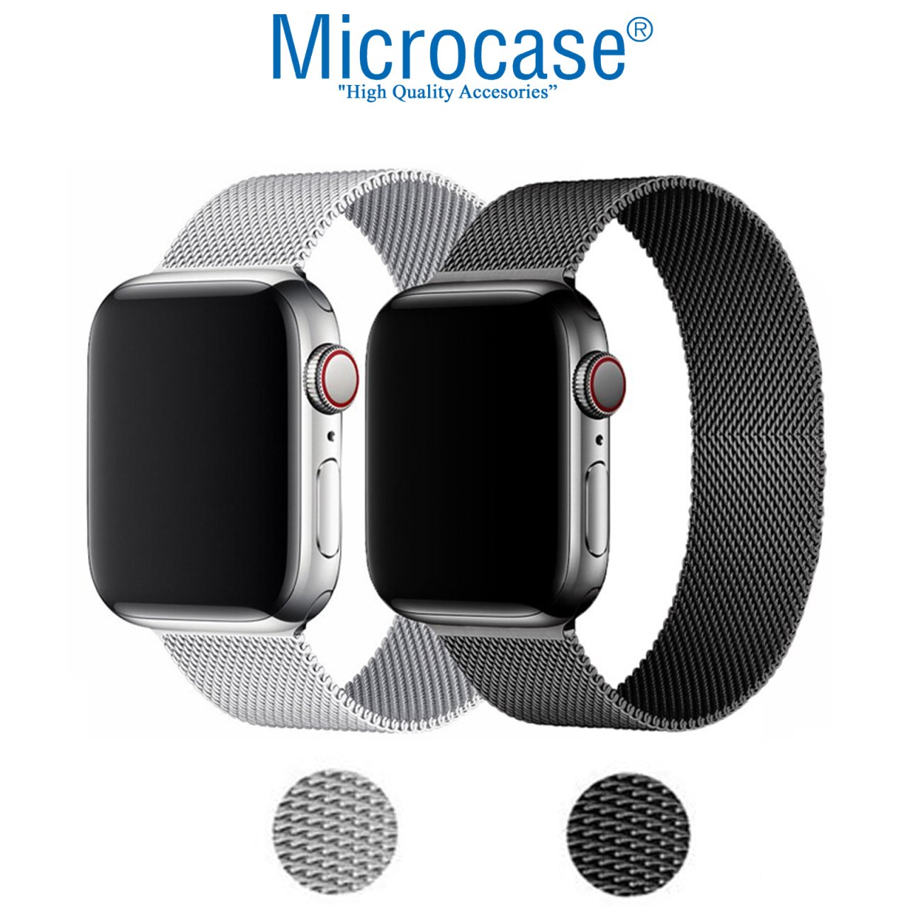 Microcase Huawei Watch GT 2 42 mm için Manyetik Metal Kordon Kayış - KY14