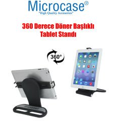 Microcase Masaüstü 360 Derece Dönebilir 7-11 inch Telefon Tablet Tutucu Stand - AL2582