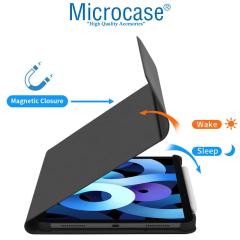 Microcase iPad Air 5. Nesil 10.9 Bluetooth Klavyeli Standlı Kılıf - BKK1