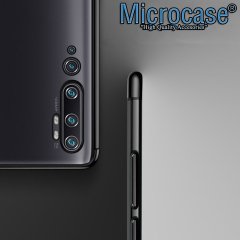 Microcase Xiaomi Mi Note 10 - Mi Note 10 Pro Plating Series Silikon Kılıf - Siyah
