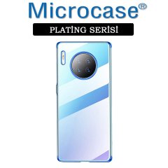 Microcase Huawei Mate 30 Plating Series Silikon Kılıf - Mavi