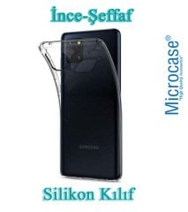 Microcase Samsung Note 10 Lite 9 0.2 mm İnce Soft Silikon Kılıf - Şeffaf
