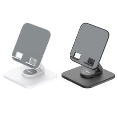 Microcase 360 Derece Dönerli Katlanabilir Masaüstü Telefon Tablet Tutucu Metal Stand -  AL4154