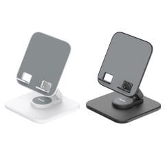 Microcase 360 Derece Dönerli Katlanabilir Masaüstü Telefon Tablet Tutucu Metal Stand -  AL4154