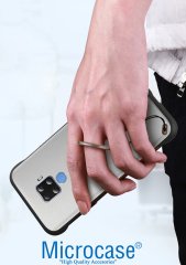 Microcase Huawei Mate 30 Lite Frameless Serisi Sert Rubber Kılıf - Siyah