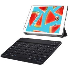 Microcase Lenovo Tab 4 8 inch 2in1 Set Delüx Leather Standlı Kılıf + Bluetooth Klavye - AL8108