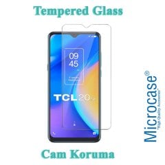 Microcase TCL 20 SE Tempered Glass Cam Ekran Koruma