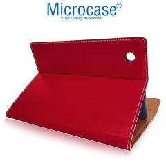 Microcase Samsung Galaxy Tab S6 Lite P610 Sleeve Serisi Mıknatıs Kapaklı Standlı Kılıf - Fuşya