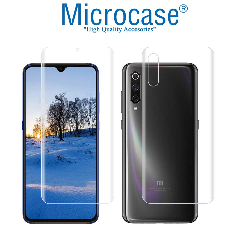 Microcase Xiaomi Mi 9 Pro Full Ön Arka Kaplama Koruma Filmi