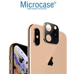 Microcase iPhone X-XS-XS Max için iPhone 11 Pro - iPhone 11 Pro Max Kamera Çevirici ve Koruma - GOLD