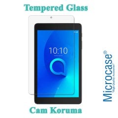 Microcase Alcatel 3T 8 inch Tempered Glass Cam Koruma