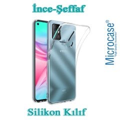 Microcase Infinix Hot 10 0.2 mm Ultra İnce Soft Silikon Kılıf - Şeffaf