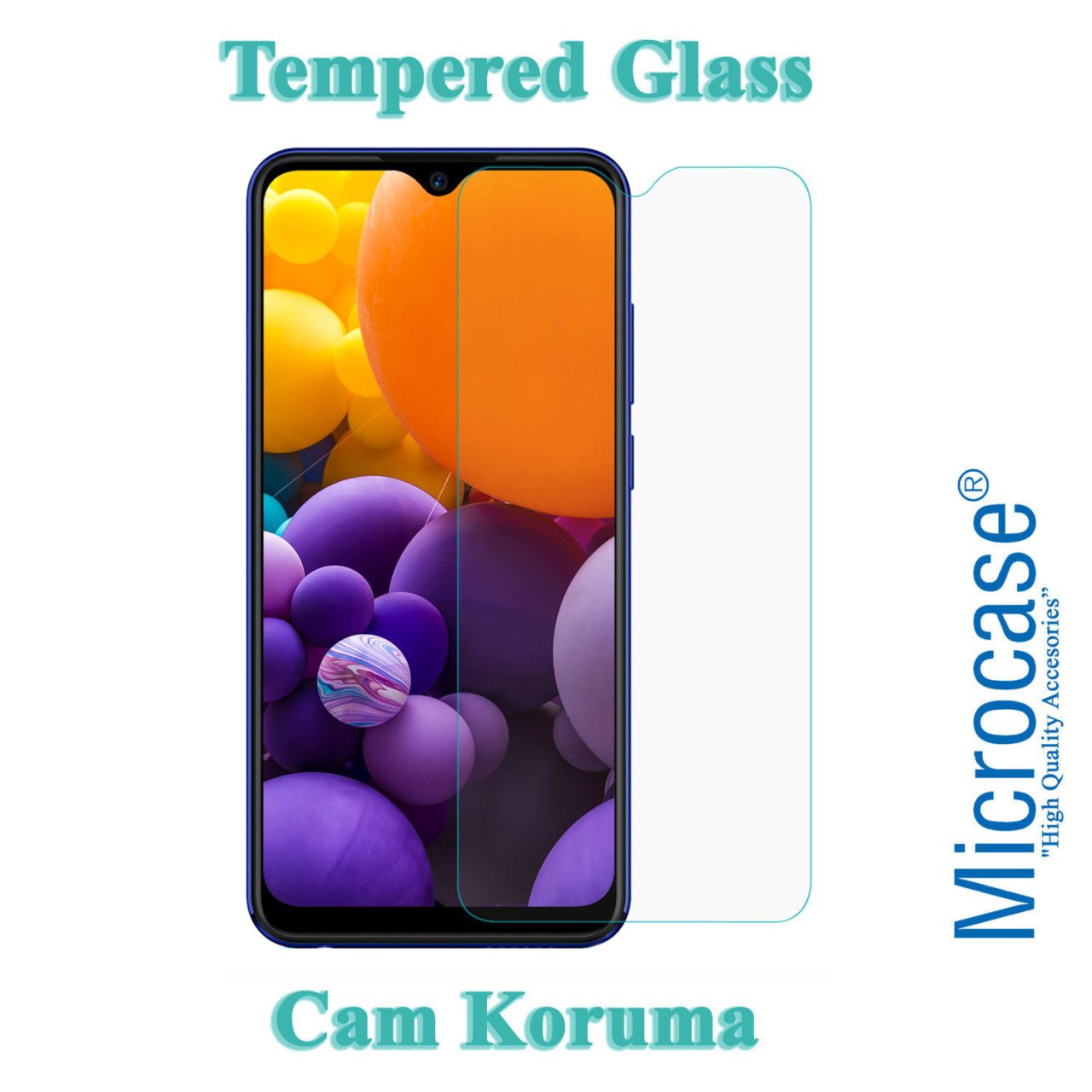 Microcase Casper Via G4 Tempered Glass Cam Koruma