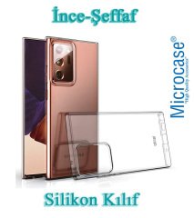 Microcase Samsung Galaxy Note 20 Ultra 0.2 mm İnce Soft Silikon Kılıf - Şeffaf