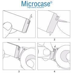 Microcase Huawei Watch Ultimate için Manyetik Metal Kordon Kayış - KY15