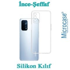 Microcase Oppo A74 İnce 0.2 mm Soft Silikon Kılıf - Şeffaf