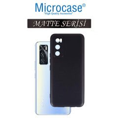 Microcase Vivo V20 SE Matte Serisi Silikon TPU Kılıf - Siyah