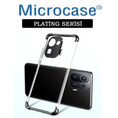 Microcase Xiaomi Mi 11 Pro Plating Series Soft Dört Köşe Korumalı Silikon Kılıf (SEÇENEKLİ)