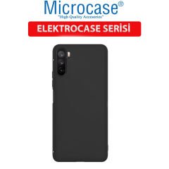 Microcase Huawei Mate 40 Lite Elektrocase Serisi Kamera Korumalı Silikon Kılıf - Siyah