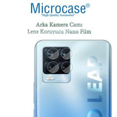 Microcase Realme 8 Kamera Camı Lens Koruyucu Nano Esnek Film Koruyucu