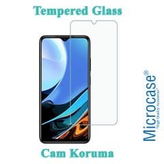 Microcase Xiaomi Redmi 9T Tempered Glass Cam Ekran Koruyucu