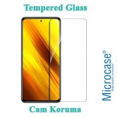 Microcase Xiaomi Mi 10i - Mi 10T Lite Tempered Glass Cam Ekran Koruyucu