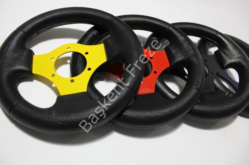 DİREKSİYON SİMİDİ KIRMIZI RENKLİ ÇAP 30 CM