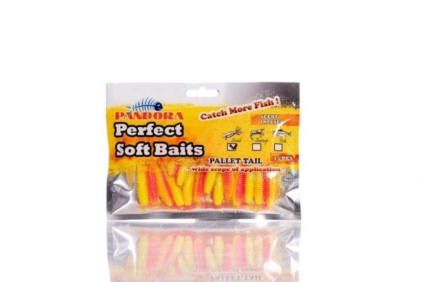 Pandora Perfect Soft Baits Pallet Tail 5 cm (3'lü Paket)