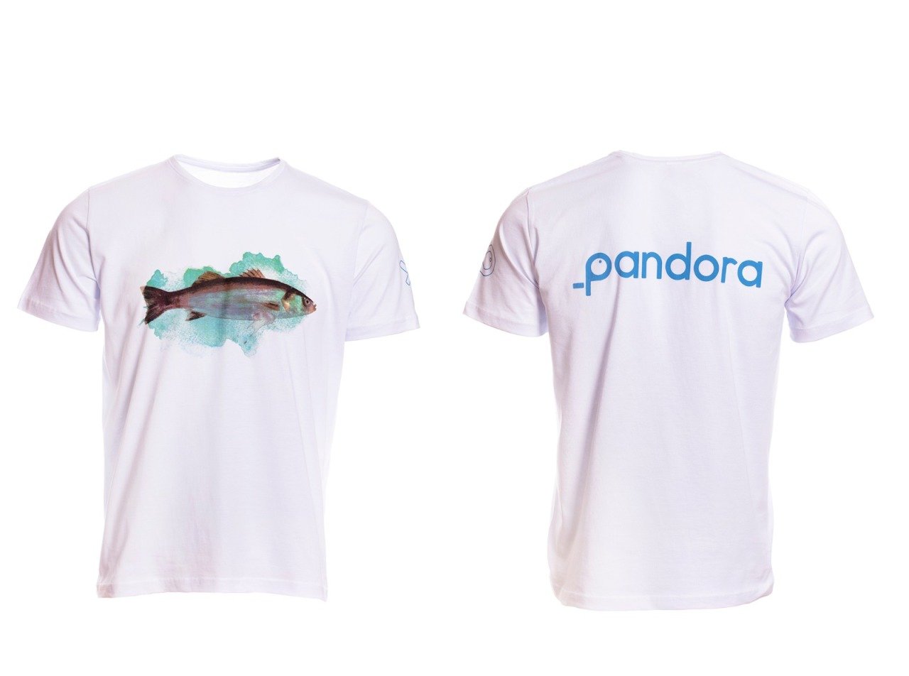 Pandora T-Shirt  White&Seabass