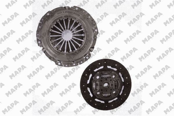 DEBRİYAJ SETİ BASKI DİSK FOCUS 99-04 -CMAX 03-07 MONDEO 4 1.4-1.6-1.8 16V FXDA.FXDC VOLVO C30 1.6 06 12 S40 2 1.6 05 12 V50 1.6 06 12 RULMANSIZ