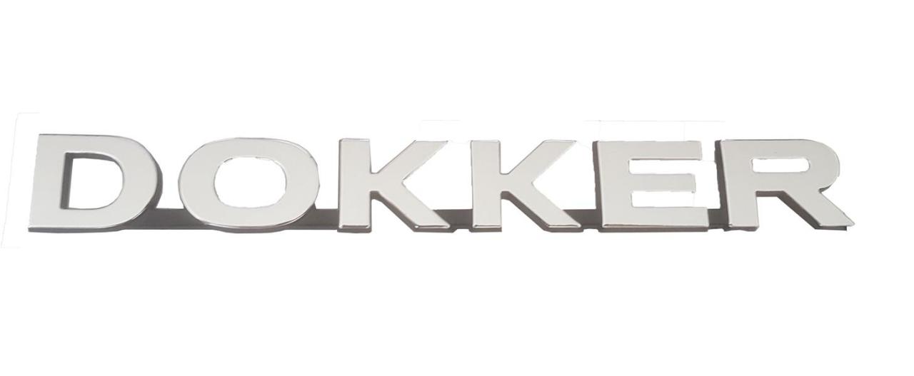 MONOGRAM ARKA YAZI DOKKER