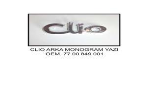 ARKA YAZI CLIO