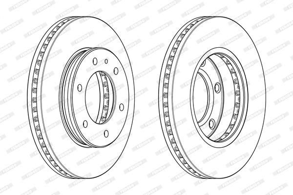 ON FREN DISKI FORD RANGER TKE 2.2-3.2 11 MAZDA BT 50 2.2TDCI 12 /