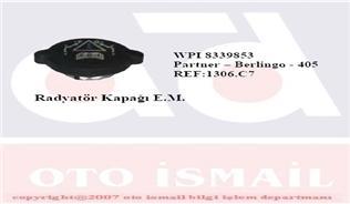 RADYATÖR KAPAĞI PARTNER-BERLINGO-P106-P306-P405-P406-EXPERT-JUMPY-SAXO-ZSARA-XANTIA-ZX