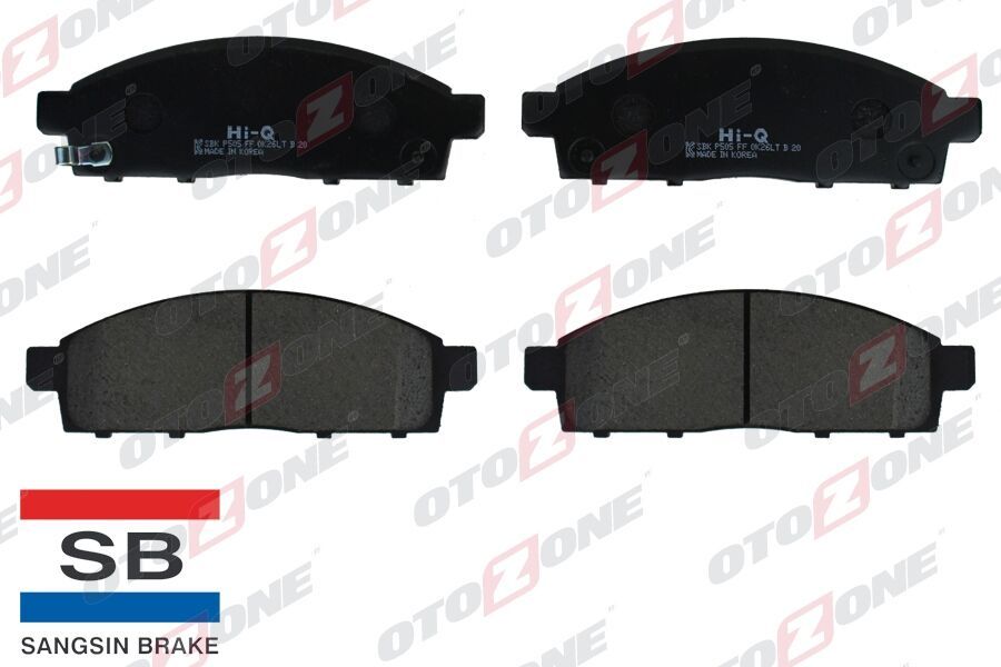 ÖN BALATA L200 PİCK-UP 2.5DI-D KBT-KAT 05-10 L200 2.5DI-D 07-10 GDB3435