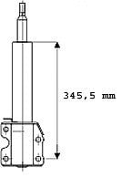 AMORTISOR ON GAZLI MERCEDES SPRINTER B901 B904 . VW LT 28-35-46