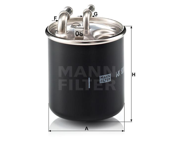 YAKIT FILTRESI MERCEDES OM646 W203 W204 C219 W211 W221 W639 B906