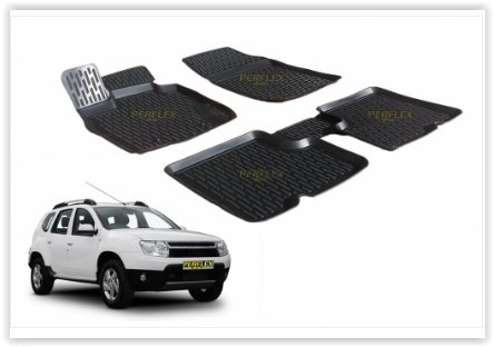 PASPAS 3D X-MAT HAVUZLU DACIA DUSTER 10 SİYAH