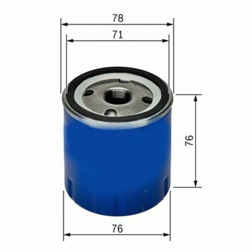 YAĞ FİLTRESİ FORD FIESTA 1.2L 1.4L 01- / C-MAX 1.6L 03-07 / FOCUS 1.4L 1.6L / FUSION. MONDEO 1.8L 2 .0L / VOLVO S40 S80 / MAZDA 3 2.0L LF BK BL 03- / 6 2.0L GG GH 02-12 / 5 2.0L CR19 05-10